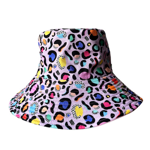 Brook Gossen 'Leopard Party' Broadbrim Hat
