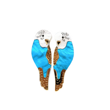 Load image into Gallery viewer, Budgie Mini Stud Earrings