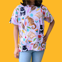 Load image into Gallery viewer, Christie Williams ‘Aussie Animals’ Tee (only M &amp; L left)