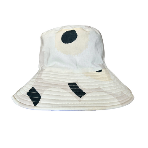 Marimekko Mini Unikko Broadrim Hat (Mushroom)