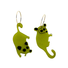 Load image into Gallery viewer, Possum Acrylic Earrings