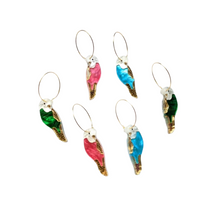 Load image into Gallery viewer, Build Your Own Budgie Mini Loop Earrings (One Single Earring)