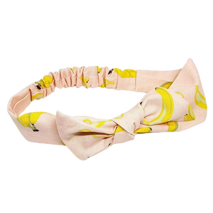'Going bananas' 2-in-1 Elastic Headband