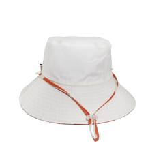 Load image into Gallery viewer, Marimekko Mini Unikko Broadbrim Hat (Pumpkin)