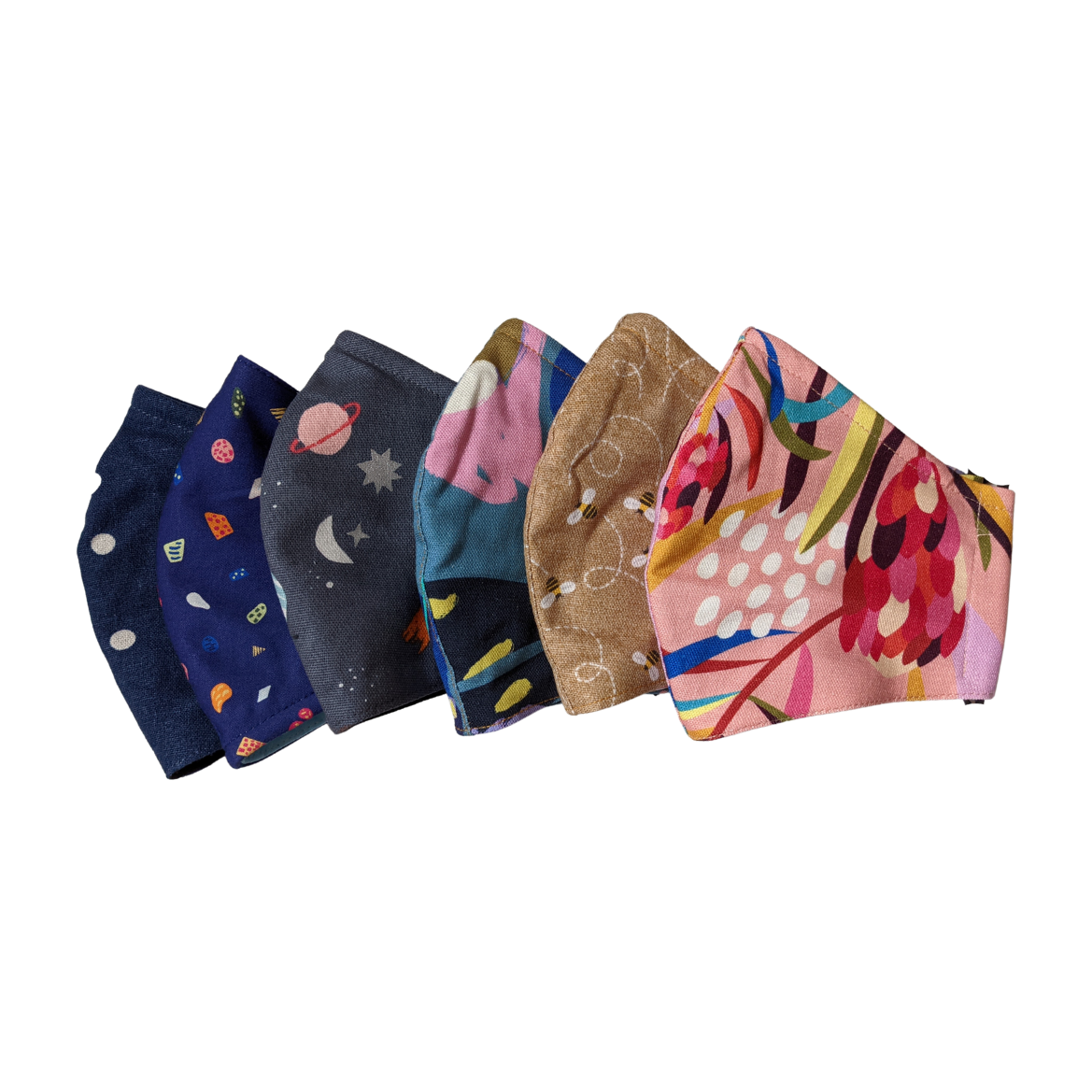 Triple-Layered Mask (Adult Small/Kid) – Sole Mio Designs