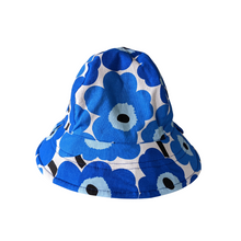 Load image into Gallery viewer, Marimekko Mini Unikko Kid Floppy Hat (Blue)