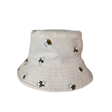 Load image into Gallery viewer, ‘Bee nice&#39; Kid Bucket Hat