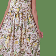 Load image into Gallery viewer, May Gibbs &#39;Gossiping Gumnut Babies&#39; Sleeveless Babydoll Dress (XS Only)