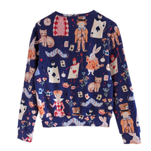 Load image into Gallery viewer, Candice Gray &#39;Alice in Wonderland&#39; Jumper (Midweight)