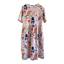 Load image into Gallery viewer, Christie Williams &#39;Aussie Animals&#39; Fitted Tee Dress