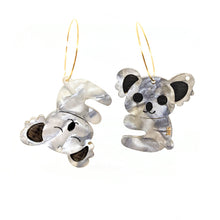 Load image into Gallery viewer, Koala Acrylic Earrings