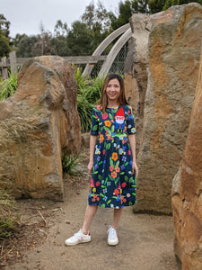 Shannon Snow 'Gnome Garden'  Fitted Tee Dress