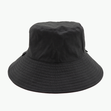 Load image into Gallery viewer, Plain Colour Chestnut/Black Broadbrim Hat