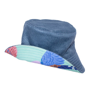 'Birds of Paradise' Corduroy Kid Bucket Hat