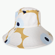 Load image into Gallery viewer, Marimekko Pieni Unikko Broadbrim Hat (Coffee)