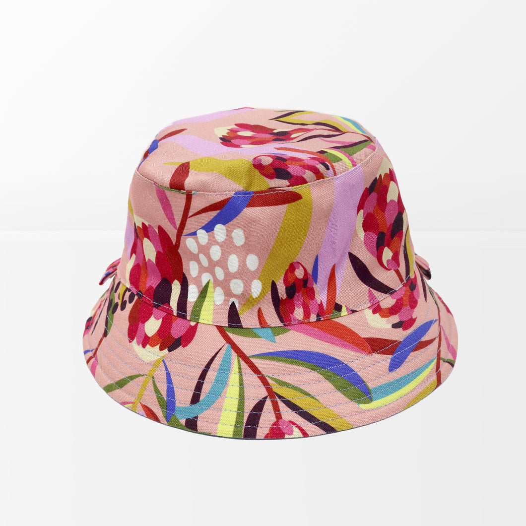 'Abstract Protea' Kid Bucket Hat